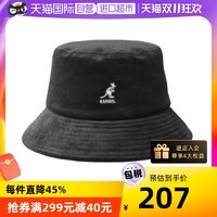 KANGOL 袋鼠同款黑色渔夫帽K4228HTBK001帽子报童帽秋冬