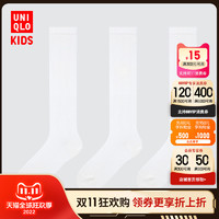 UNIQLO 优衣库 大童 高筒袜 444201