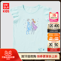 UNIQLO 优衣库 UT女童Disney Heroines印花T恤 444087