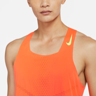 NIKE 耐克 DRI-FIT ADV 男子运动背心 DM4625-803 荷兰橙/阴影绿 L