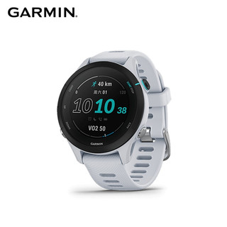 佳明（GARMIN）Forerunner255S 音乐版暗夜黑 智能心率血氧HRV睡眠NFC铁三训练赛事助手户外运动手表 FR255S M音乐版纯净白