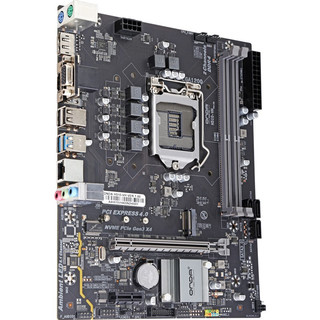 H510-VH （Intel H510/LGA 1200） 支持Intel 11/10代处理器 办公娱乐优选 主板