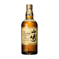 Yamazaki 山崎实业 山崎（Yamazaki）12年单一麦芽威士忌 700ml 进口洋酒