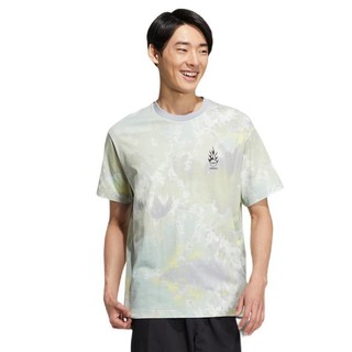 adidas NEO U VBE TEE 3 中性运动T恤 HN4738 浅银 XXL