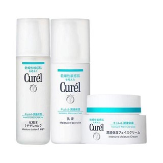 Curél 珂润 润浸保湿护肤套装 (化妆水+柔和乳液+滋养乳霜)