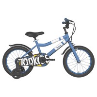 700Kids 柒小佰 plus会员、：自行车C1 男女童车小孩单车16寸脚踏车小学生幼儿宝宝平衡自行车 蓝