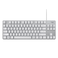 logitech 罗技 K835机械键盘 有线键盘 游戏办公键盘 白色 TTC轴 红轴