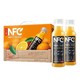 农夫山泉 NFC果汁饮料 100%NFC橙汁300ml*10瓶 礼盒，送同款900mlx4