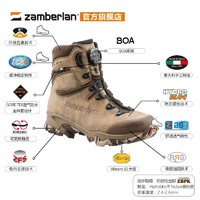 zamberlan 赞贝拉 户外迷彩战术靴BOA防水徒步登山高中帮鞋靴4014