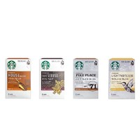 STARBUCKS 星巴克 挂耳黑咖啡组套 日本原装进口便携式滴滤咖啡四盒共16袋(佛罗娜*2+特选*2)