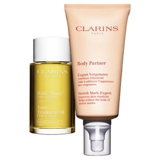 CLARINS 娇韵诗 身体护理套装 (抚纹身体乳175ml+天然调和身体护理油100ml)