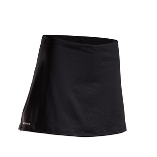 DECATHLON 迪卡侬 SK DRY 100 W SKIRT 女子运动短裙 典雅黑 S