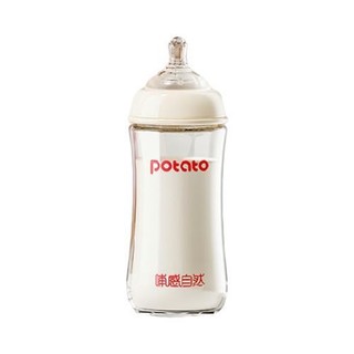 potato 小土豆 哺感自然系列 玻璃奶瓶 240ml