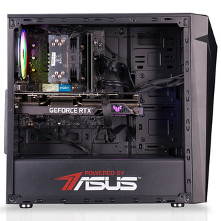 ASUS 华硕 未来者 十二代酷睿版 台式机 黑色（酷睿i5-12400F、RTX 2060 6G、16GB、500G SSD）