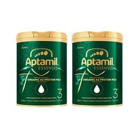 Aptamil 爱他美 ESSENSIS奇迹绿罐 有机A2奶粉3段 1周岁以上 900g 2罐包邮装