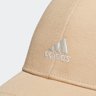 adidas 阿迪达斯 NEW CL BBCAP 中性棒球帽 HY5387 乳白色魔力浅褐 M