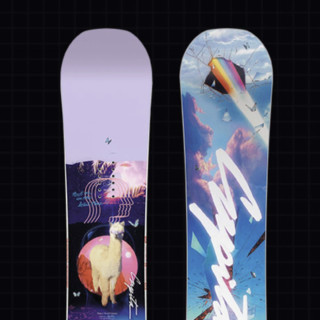 CAPITANO COFFEE 元帅 SPACE METAL FANTASY 中性滑雪单板 蓝色/紫色/黑色 149cm