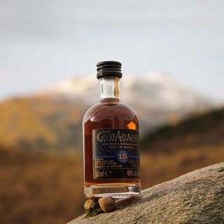 GlenAllachie格兰纳里奇 单一麦芽苏格兰威士忌 原装进口洋酒 15年格兰纳里奇50ml