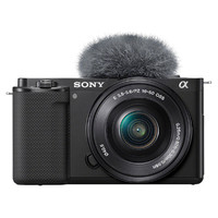 SONY 索尼 ZV-E10L Vlog微单数码相机 APS-C画幅小巧便携 4K专业视频
