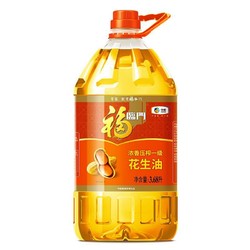 福临门 浓香压榨一级花生油  3.68L
