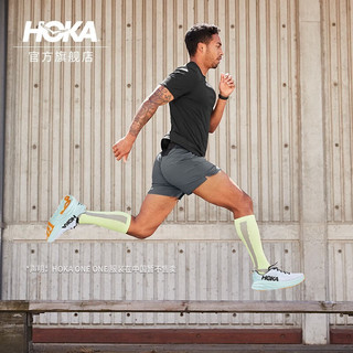 HOKA ONE ONE 男女鞋林康3公路跑步鞋Rincon3网面减震耐磨轻便透气 白色/玻璃蓝-男 43/275mm