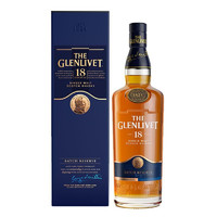 THE GLENLIVET 格兰威特 18年 单一麦芽 苏格兰威士忌 40%vol