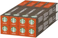 STARBUCKS 星巴克 Nespresso 中度烘焙咖啡胶囊（8 包，共 80 粒胶囊）单品咖啡哥伦比亚