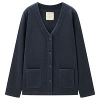 GIORDANO 佐丹奴 女士短外套 05372860 深蓝色 XL