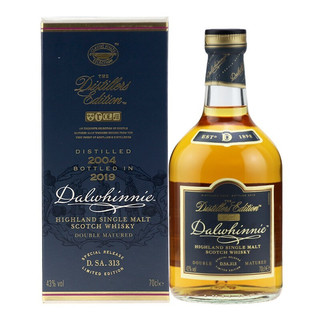 Dalwhinnie 达尔维尼 高地单一麦芽苏格兰威士忌纯麦洋酒Single Malt DE 2004-2019 酒厂限量版