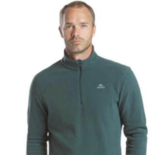 DECATHLON 迪卡侬 MH100 Fleece 男子抓绒衣 军绿色 XXXL