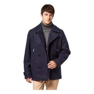 lacoste 拉科斯特 男士短款大衣 bh7448 藏蓝 48