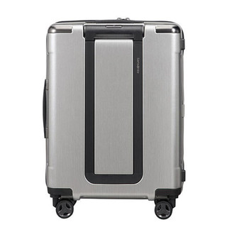 新秀丽（Samsonite）拉杆箱 Evoa系列DC0万向轮男女旅行箱拉杆箱行李箱出差登机箱旅游箱子 25英寸拉丝银