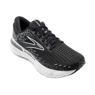 布鲁克斯BROOKS 柔软缓冲男女运动跑步鞋 耐磨支撑跑鞋男 Glycerin GTS 甘油20 女/黑/白/云淡灰 41