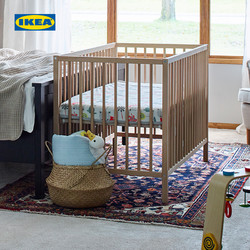 IKEA宜家SNIGLAR辛格莱婴儿床新生护理婴儿床0一3岁床架家用卧室
