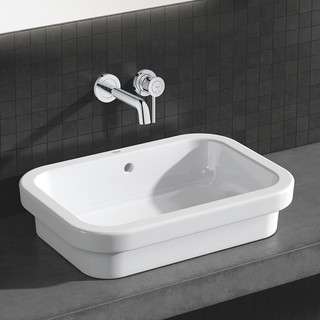 GROHE 高仪 欧瑞斯玛系列 39124001 陶瓷台上盆 白色 600*422*168mm