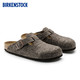 BIRKENSTOCK 勃肯 Boston系列 男士羊毛毡软木拖鞋 BSBOSA130