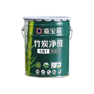 CARPOLY 嘉宝莉 竹炭净醛5合1墙面漆 白色 20L