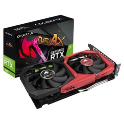 COLORFUL 七彩虹 战斧 GeForce RTX 2060 显卡 6GB 黑红色