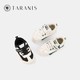TARANIS 泰兰尼斯 冬季新款男童鞋子加绒二棉鞋女宝宝小白鞋软底冬鞋运动鞋