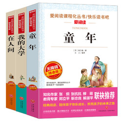 《高尔基课程化丛书·快乐读书吧：童年+在人间+我的大学》（套装共3册）