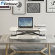 FitStand 桌面升降台移动电脑桌台式笔记本站立办公工作台办公桌FS8 白色