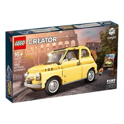 LEGO 乐高 积木10271菲亚特500汽车模型创意百变男女孩益智拼搭礼物