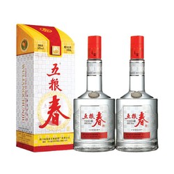 WULIANGYE 五粮液 五粮春一代50度500ml*2瓶 特价送礼自饮酒水