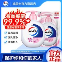 Walch 威露士 洗手液525ml+525ml家庭套装瓶装补充装抑菌99.9%