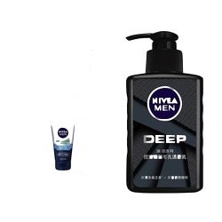 NIVEA MEN 妮维雅男士 控油保湿洁面泥 150g（赠 控油冰极矿物炭50g)