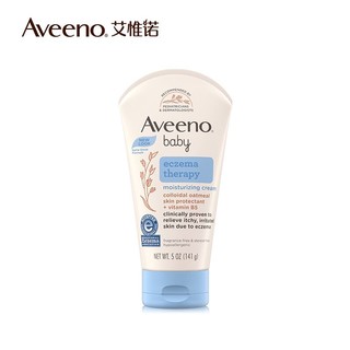 Aveeno 艾惟诺 艾维诺燕麦婴儿多效修护润肤霜不刺激141g*2