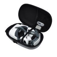 Tialstp Pico Neo3 VR一体机收纳包vr眼镜保护套Pico3收纳盒抗压便携抗震防摔 灰色