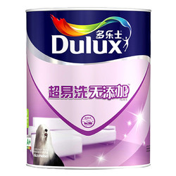 Dulux 多乐士 A663R1 超易洗调色面漆 哑光白色 1L