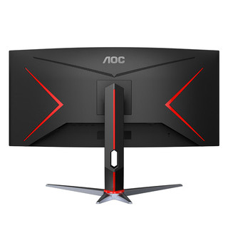 AOC 冠捷 CU34G2XP 34英寸 VA 曲面 FreeSync 显示器（3440×1440、165Hz、124%sRGB、HDR10）