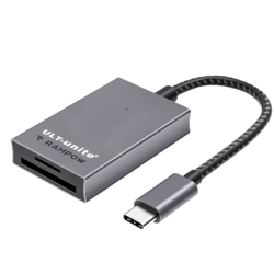 ULT-unite Type-C USB3.0二合一SD卡/TF 高速读卡器